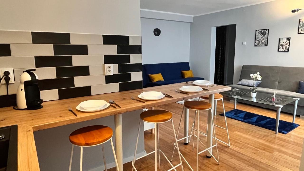 Apartament Z Widokiem Na Spodek Katowice Zewnętrze zdjęcie