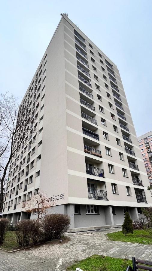 Apartament Z Widokiem Na Spodek Katowice Zewnętrze zdjęcie